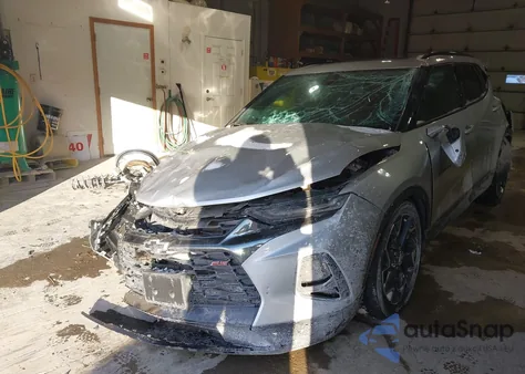 2020 Chevrolet Blazer Awd Rs из США, поврежденный, VIN 3GNKBKRS9LS598239